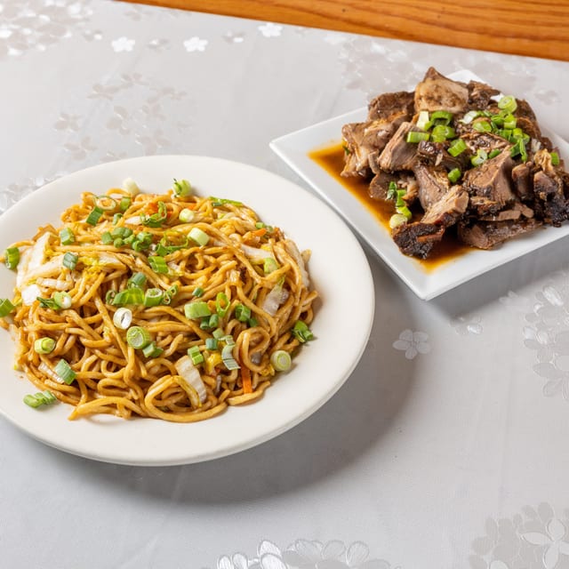 Roast Duck Chowmein.