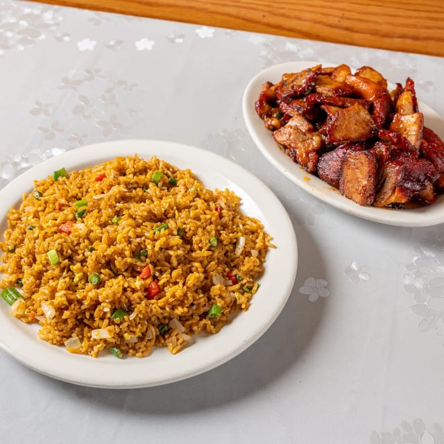 Small Pork Fried Rice.