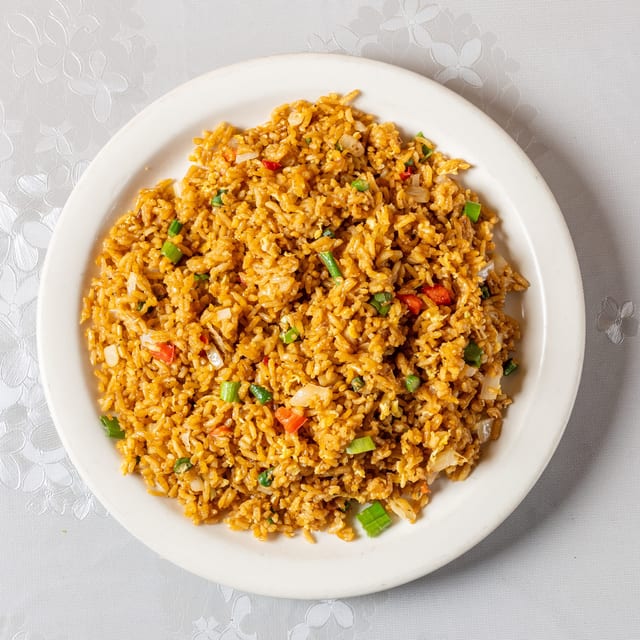 Plain Fried Rice.