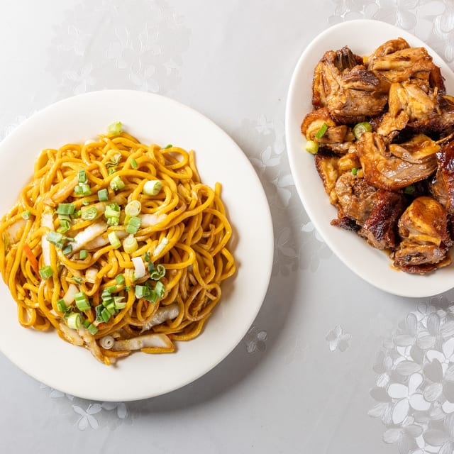 Roast Duck Lo Mein.