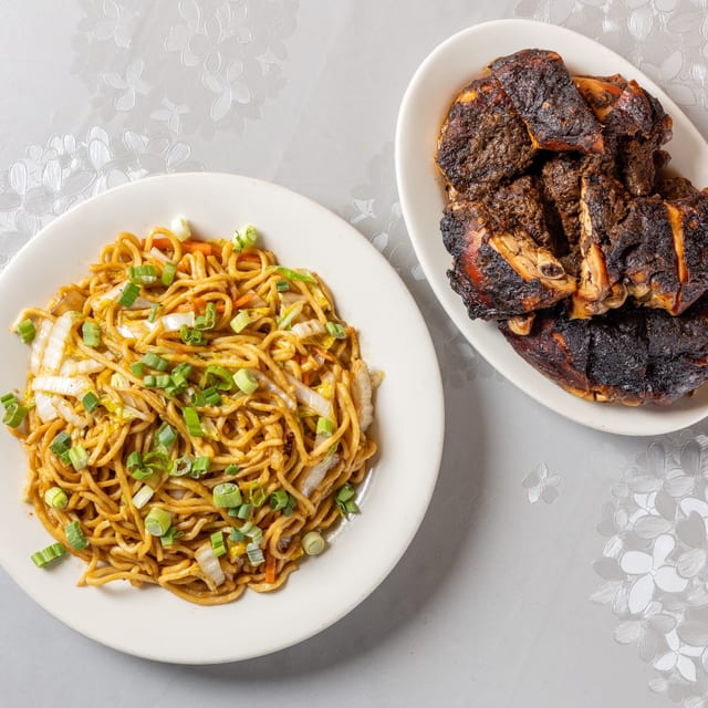 Jerk Chicken Chowmein.