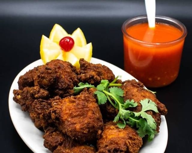 5 Buffalo Chicken Wings.